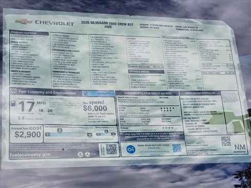 New 2026 Chevrolet Silverado 1500 RST w/ Safety Package image 17