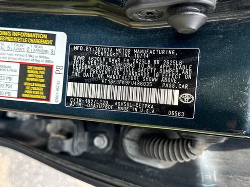 Used 2015 Toyota Camry XSE w/ Moonroof Package FWD image 23