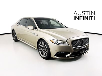 Used 2017 Lincoln Continental Select