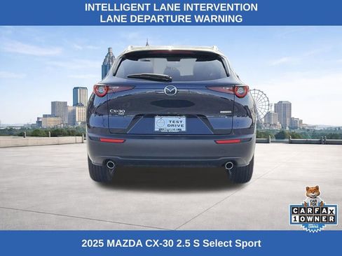 Used 2025 MAZDA CX-30 AWD 2.5 S w/ Select Sport Pkg image 4