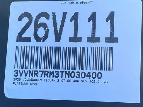 New 2026 Volkswagen Tiguan SE image 30