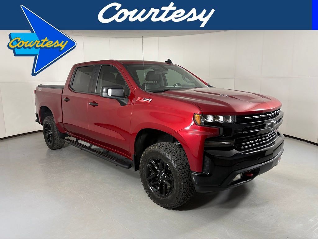 Certified 2021 Chevrolet Silverado 1500 LT Trail Boss w/ Convenience Package II AWD/4WD image 1