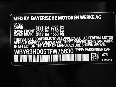 New 2026 BMW i4 eDrive40 w/ M Sport Package RWD image 11