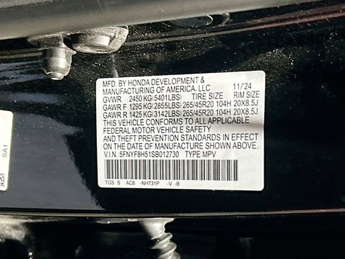 Used 2025 Honda Passport EX-L image 33