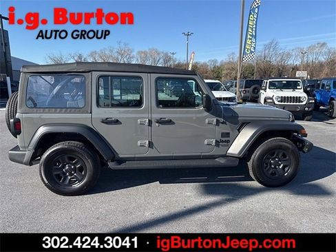 Certified 2021 Jeep Wrangler Unlimited Sport image 2