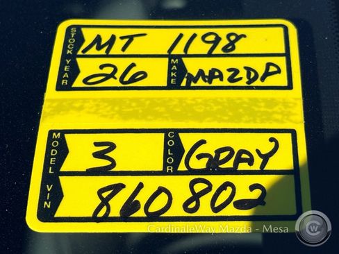 New 2026 MAZDA MAZDA3 s image 20