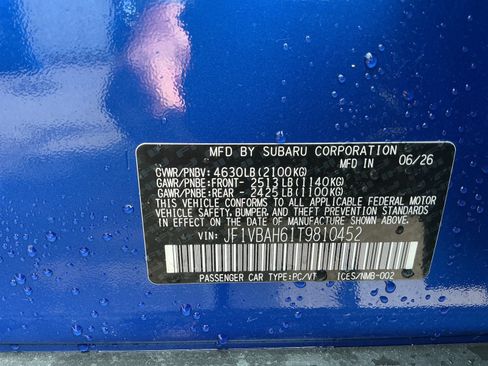 New 2026 Subaru WRX AWD/4WD image 27