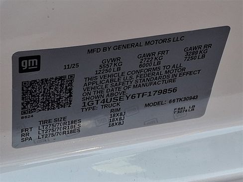 New 2026 GMC Sierra 3500 Pro w/ 1SA Pro Safety Plus Package image 17