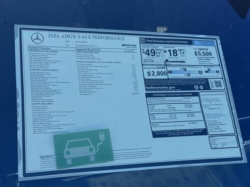 New 2026 Mercedes-Benz S 63 AMG S image 8