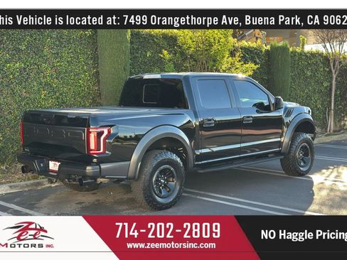 Used 2018 Ford F150 Raptor w/ Equipment Group 801A Mid image 6