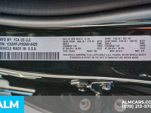 Used 2025 RAM 1500 Laramie AWD/4WD image 62