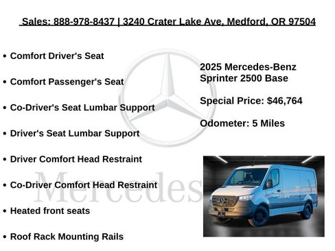 Used 2025 Mercedes-Benz Sprinter 2500 image 15