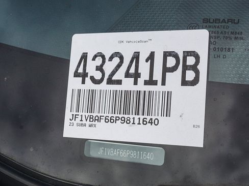 Used 2023 Subaru WRX Premium w/ Popular Package #1 image 27