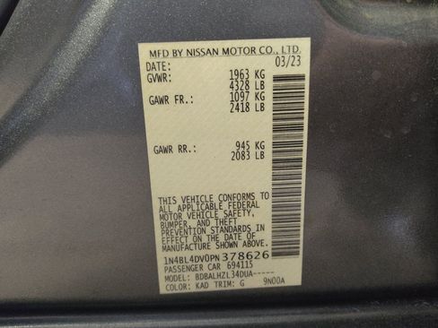 Used 2023 Nissan Altima 2.5 SV image 33