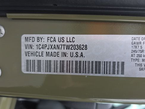 New 2026 Jeep Wrangler Sport AWD/4WD image 35