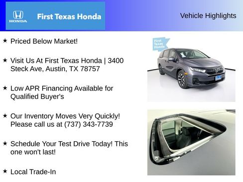 New 2026 Honda Odyssey EX-L image 5