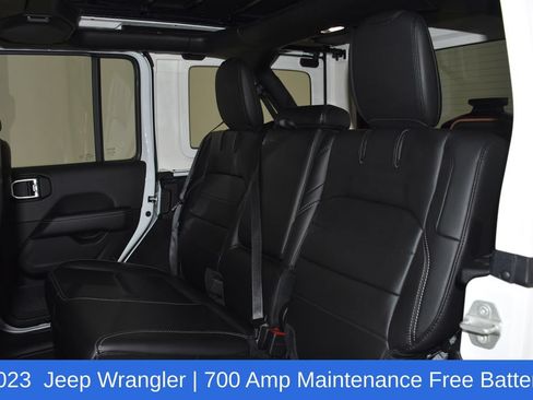 Used 2023 Jeep Wrangler Unlimited Sahara w/ Cold Weather Group AWD/4WD image 24
