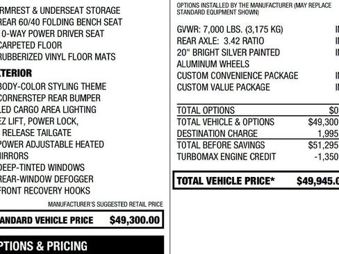 Certified 2025 Chevrolet Silverado 1500 Custom image 2