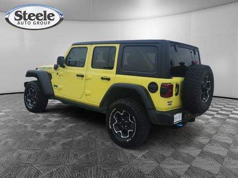Used 2023 Jeep Wrangler Unlimited Rubicon 4xe w/ Steel Bumper Group image 3