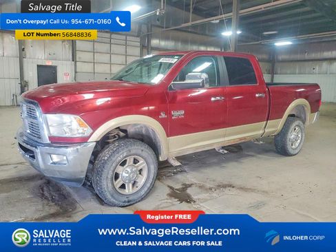 Used 2011 RAM 3500 Laramie w/ HD Snow Plow Prep Group AWD/4WD image 1