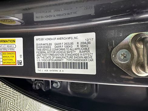 Used 2018 Honda Accord EX-L image 33