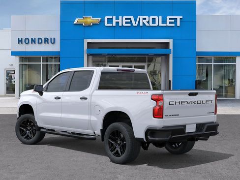 New 2026 Chevrolet Silverado 1500 Custom Trail Boss w/ Turbomax Blackout Package AWD/4WD image 3