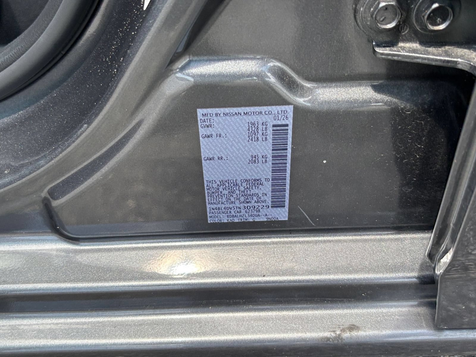 Used 2026 Nissan Altima 2.5 SV FWD image 27