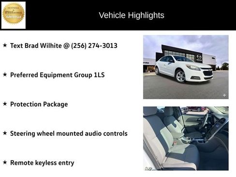 Used 2014 Chevrolet Malibu LS w/ Protection Package image 6