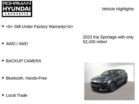Used 2023 Kia Sportage LX image 7