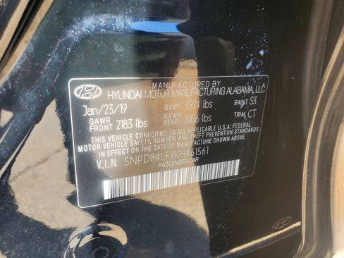 Used 2019 Hyundai Elantra Limited w/ Cargo Package FWD image 59