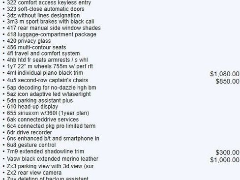 Used 2022 BMW X7 M50i w/ Dynamic Handling Package image 4