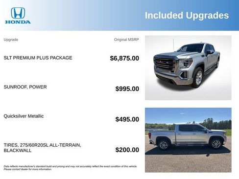 Used 2019 GMC Sierra 1500 SLT w/ SLT Premium Plus Package AWD/4WD image 3