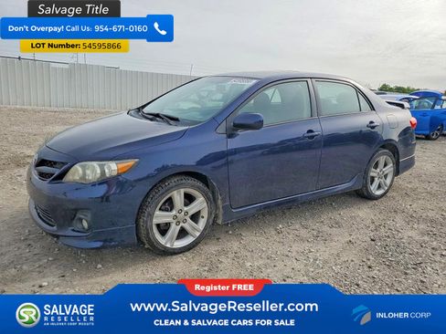Used 2013 Toyota Corolla S w/ Premium Pkg FWD image 1