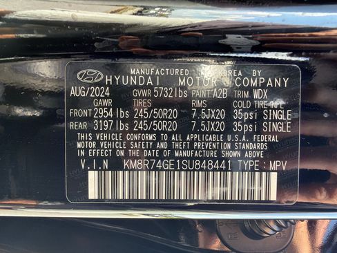 Certified 2025 Hyundai Palisade Calligraphy FWD image 35