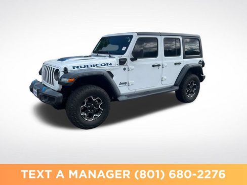 Used 2023 Jeep Wrangler Unlimited Rubicon 4xe AWD/4WD image 1