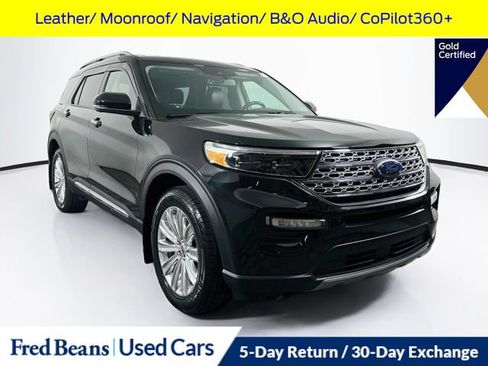 Certified 2021 Ford Explorer Limited w/ Equipment Group 301A AWD/4WD image 1