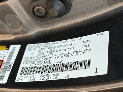 Used 2022 Toyota Tundra SR5 w/ Convenience Package RWD image 13