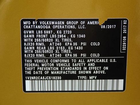 Used 2018 Volkswagen Atlas SEL Premium image 50