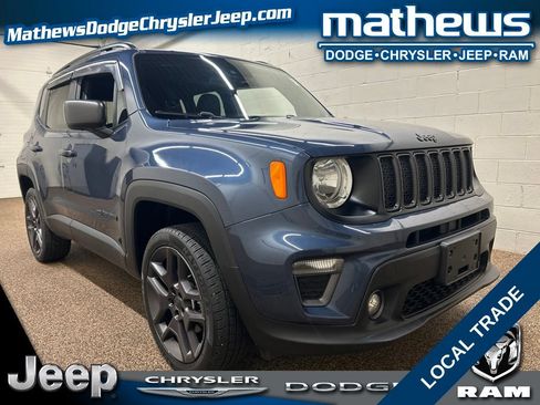 Used 2021 Jeep Renegade Latitude AWD/4WD image 1