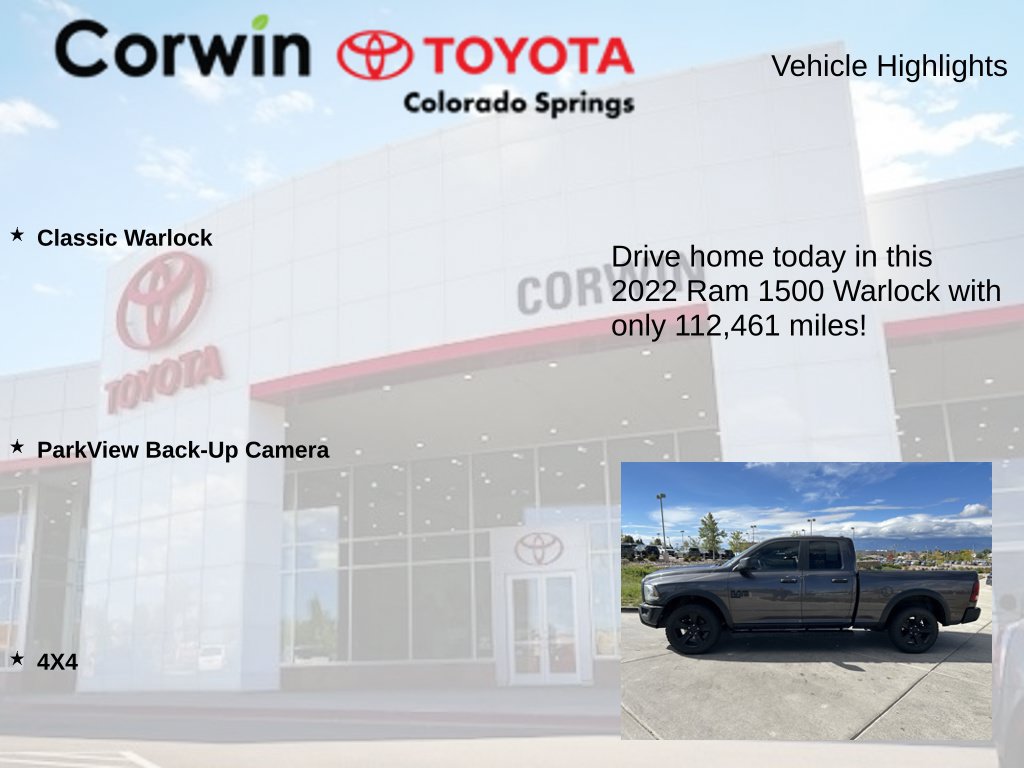 Used 2022 RAM 1500 Warlock AWD/4WD image 6