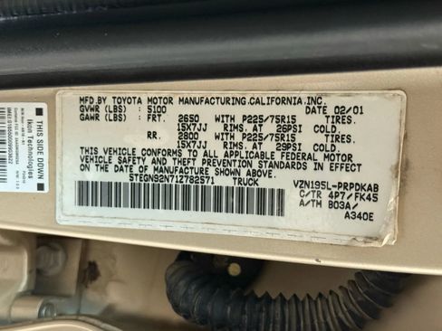 Used 2001 Toyota Tacoma PreRunner image 42