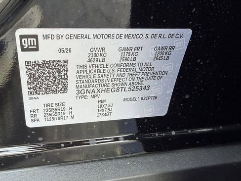 New 2026 Chevrolet Equinox LT w/ LPO, Floor Liner Package FWD image 20