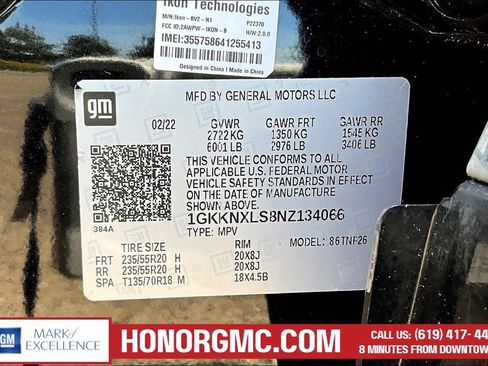 Used 2022 GMC Acadia Denali w/ Denali Ultimate Package image 19