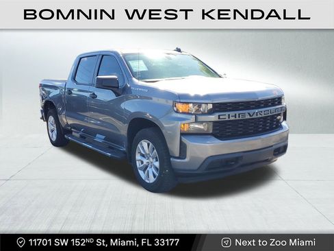 Used 2021 Chevrolet Silverado 1500 Custom image 1