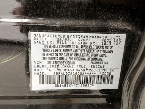 Used 2025 Nissan Sentra SV w/ All-Weather Package image 11