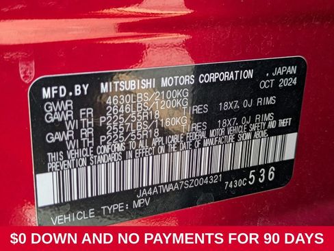 Used 2025 Mitsubishi Eclipse Cross SE AWD/4WD image 32