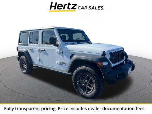 Used 2025 Jeep Wrangler Unlimited Sport AWD/4WD image 1