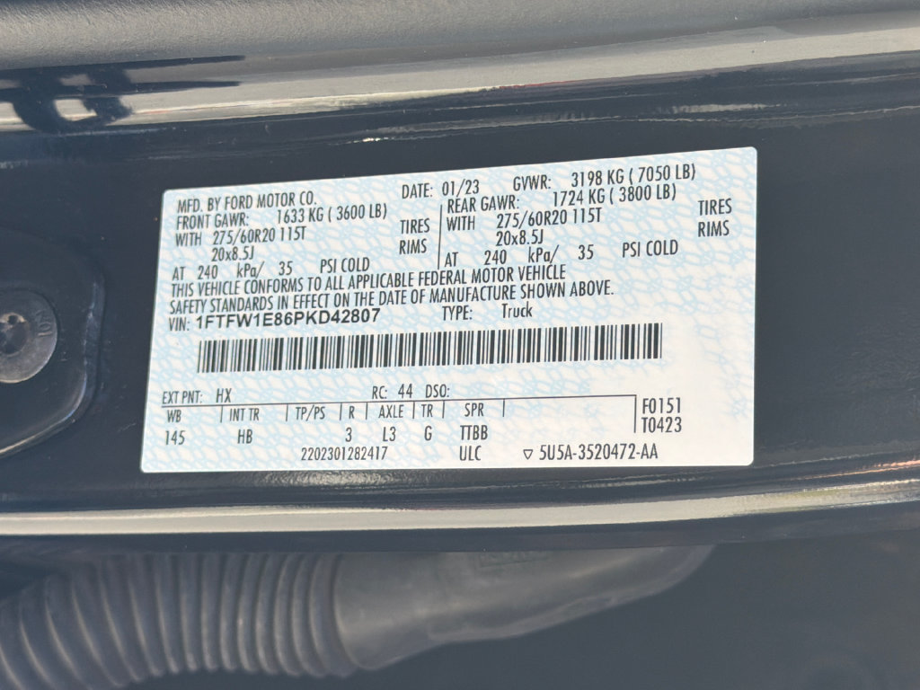 Used 2023 Ford F150 Lariat w/ Equipment Group 502A High AWD/4WD image 34