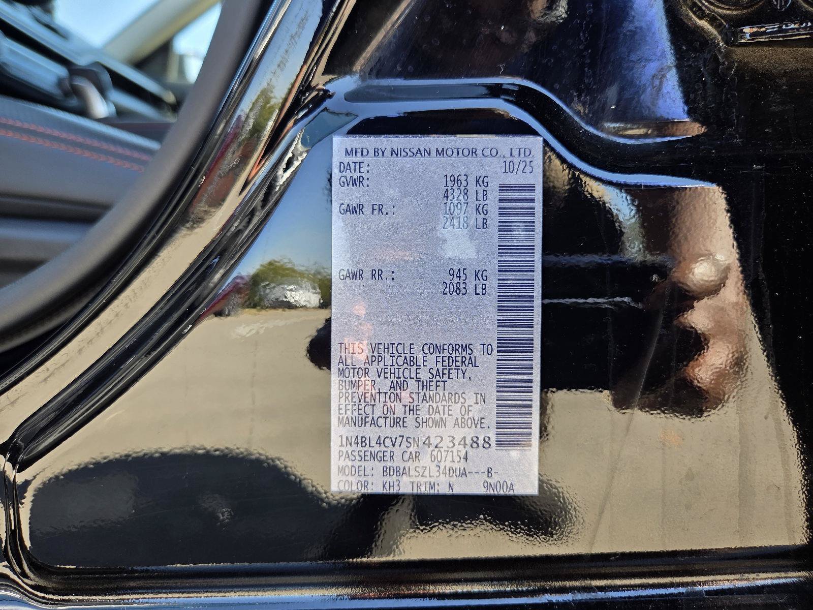 Used 2025 Nissan Altima 2.5 SR FWD image 42