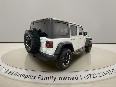 Used 2025 Jeep Wrangler Unlimited Rubicon 4xe w/ Safety Group AWD/4WD image 5